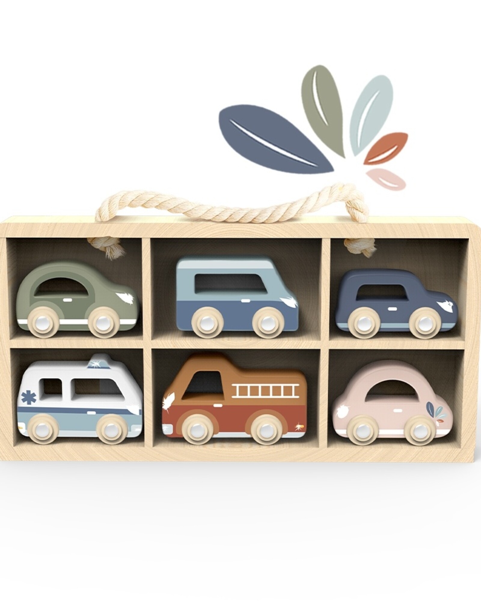Speedy Monkey SP1025 Car Display with 6 Vehicles