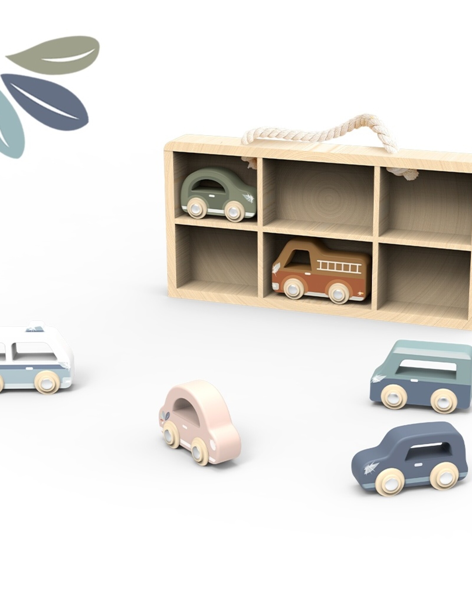 Speedy Monkey SP1025 Car Display with 6 Vehicles