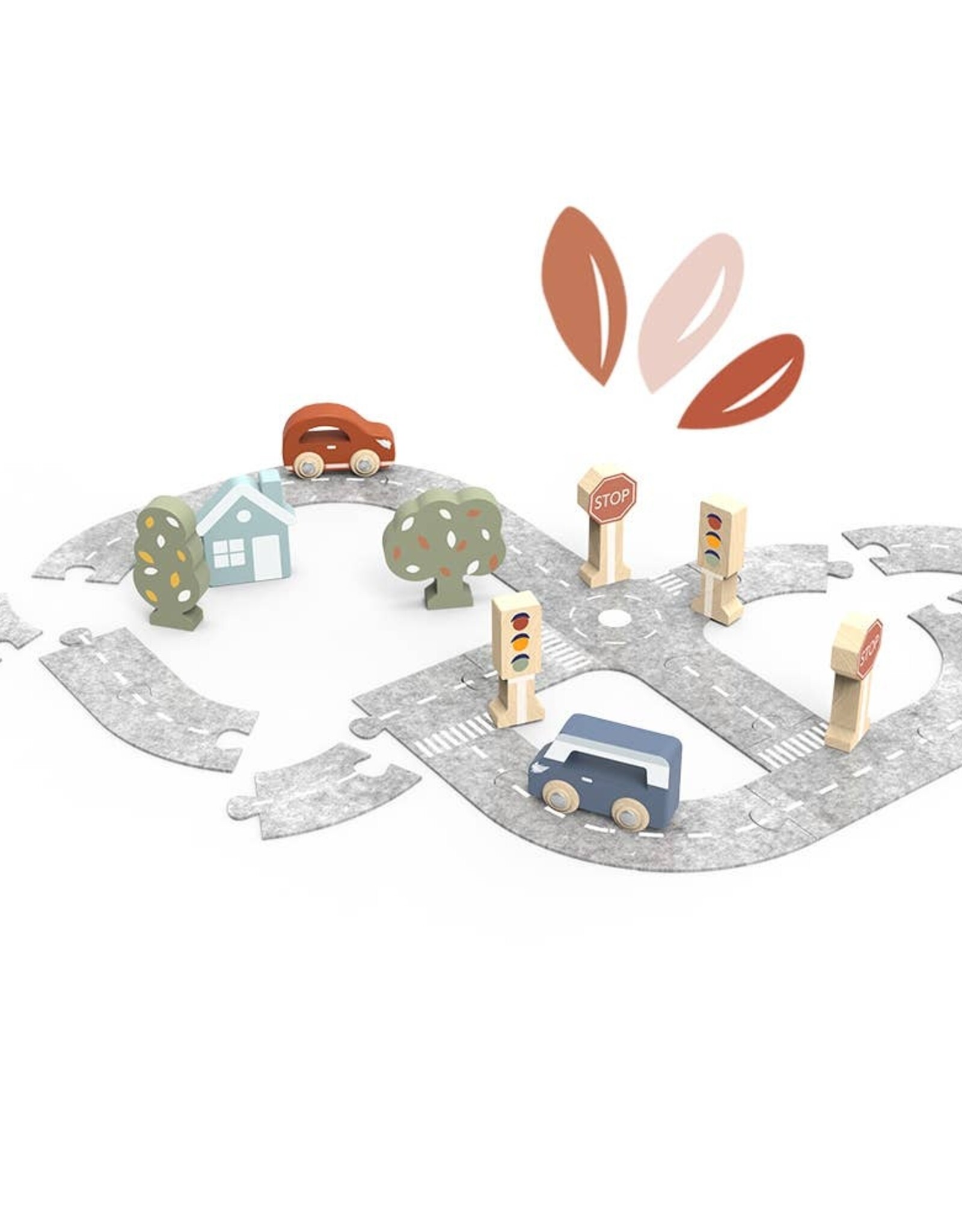 Speedy Monkey SP1026 Car Track Puzzle