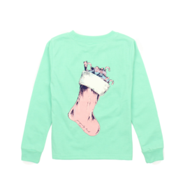 Properly Tied Long Sleeve Girl Stocking Green
