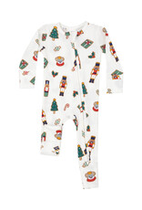 Angel Dear ADF24 2 Way Zipper Romper Nutcracker Christmas Cookies