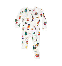 Angel Dear 2 Way Zipper Romper Nutcracker Christmas Cookies