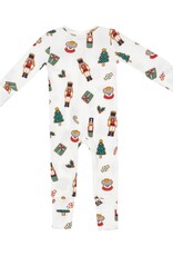 Angel Dear ADF24 2 Way Zipper Romper Nutcracker Christmas Cookies