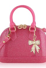 Carrying Kind Cate Purse Coco Hot Pink Sparkle