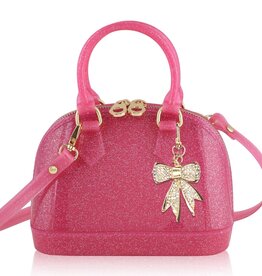 Carrying Kind Cate Purse Coco Hot Pink Sparkle