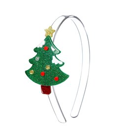 Lilies & Roses Headband Christmas Tree Festive
