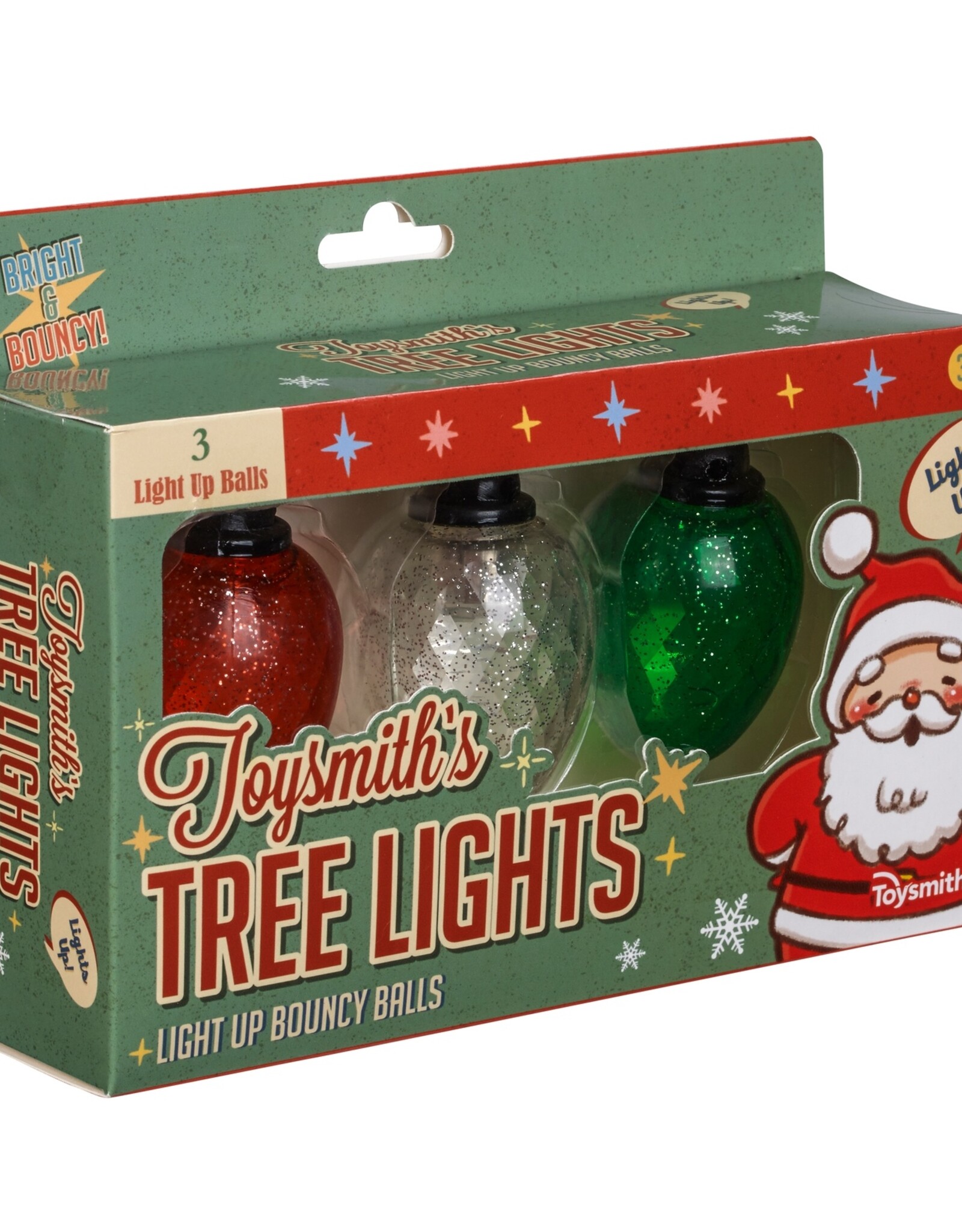 Toysmith Holiday Light Up Bouncy Ball