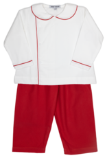 Sweet Dreams TT1167M White/Red Pant Set