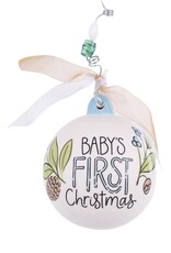 Glory Haus Baby Boy Deer 1st Christmas Ornament