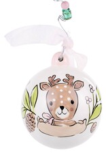 Glory Haus Baby Girl Deer 1st Christmas Ornament