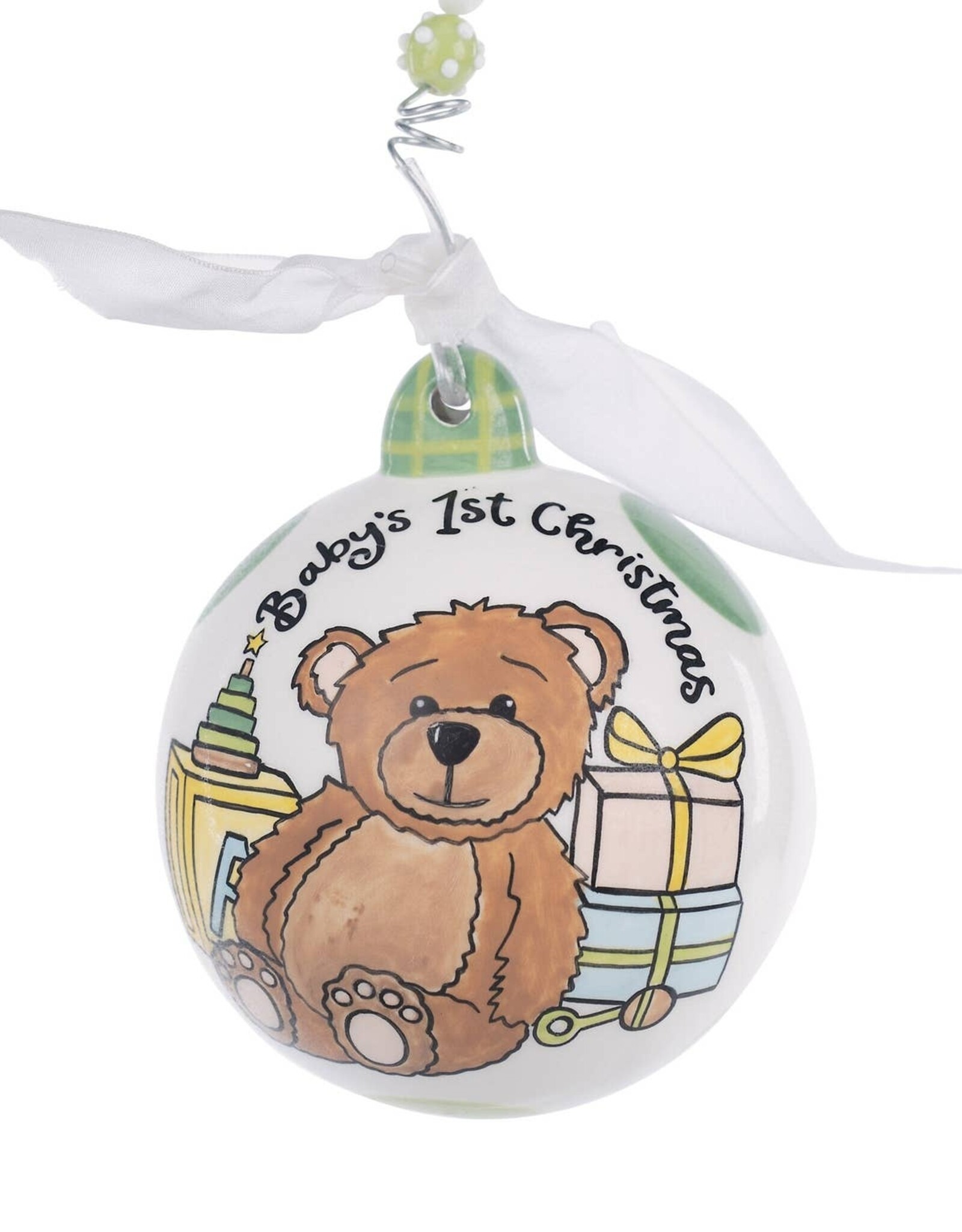 Glory Haus Baby Bear 1st Christmas Ornament