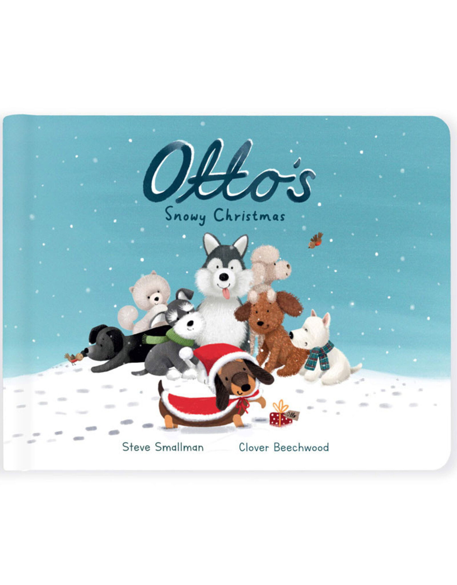 Jellycat Otto's Snowy Christmas Book