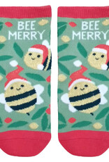 Stephen Joseph SJ Holiday Socks Bee