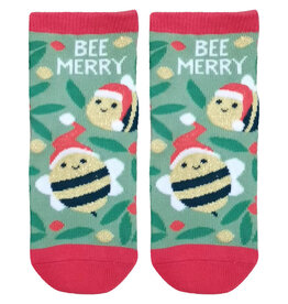 Stephen Joseph Holiday Socks Bee
