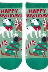 Stephen Joseph SJ Holiday Socks Dog