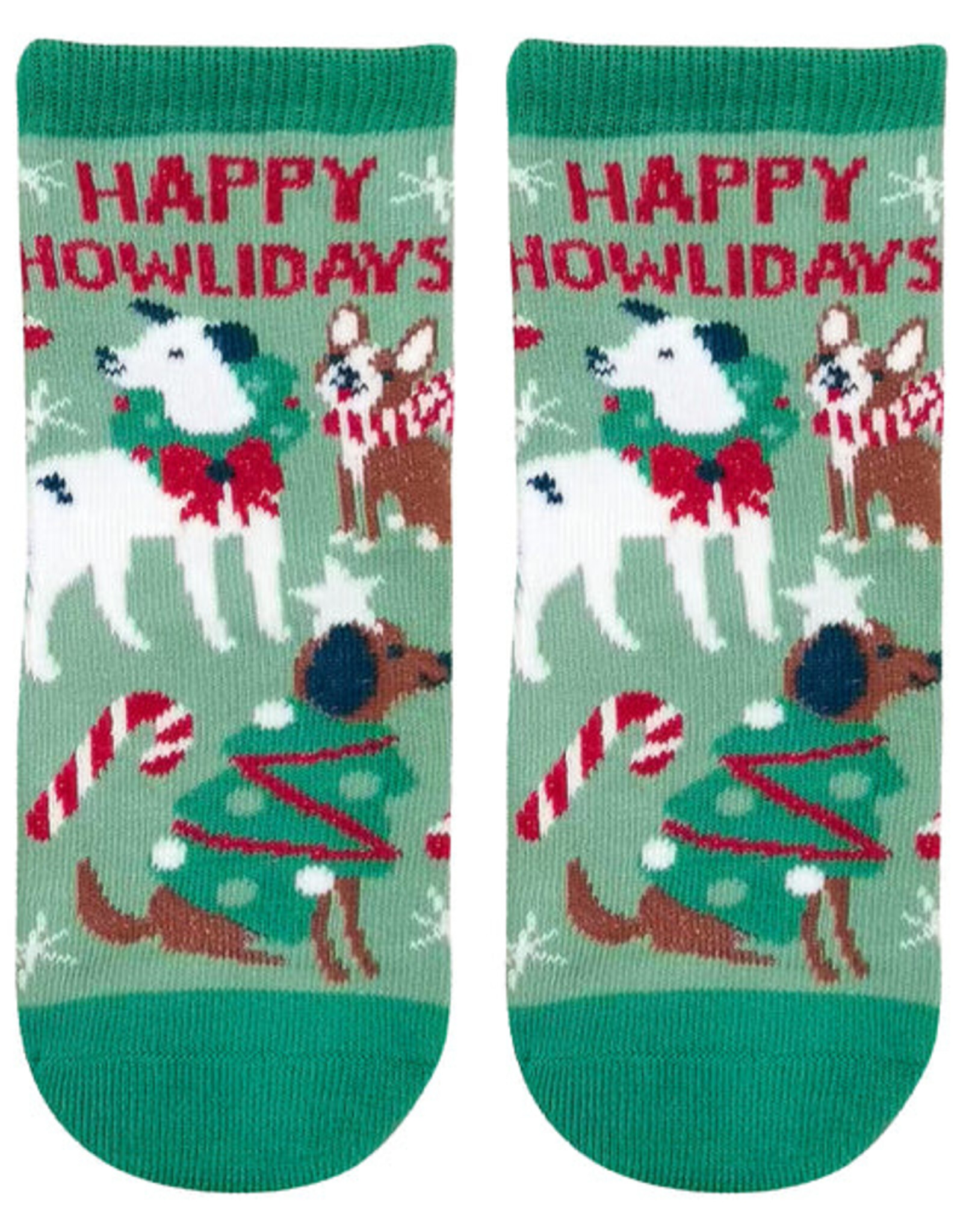 Stephen Joseph SJ Holiday Socks Dog