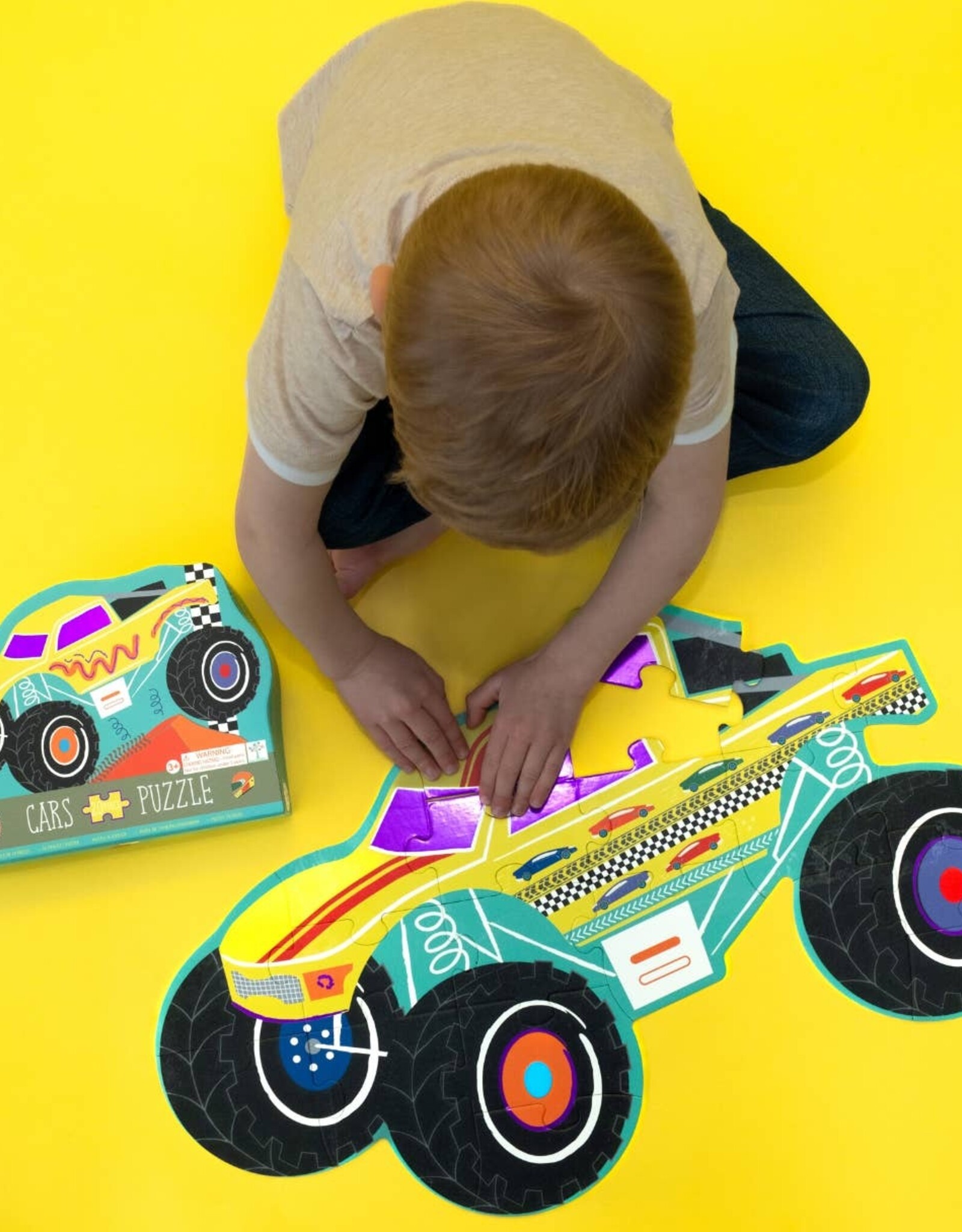 Floss and Rock Cars Monster Truck 20pc Puzzle