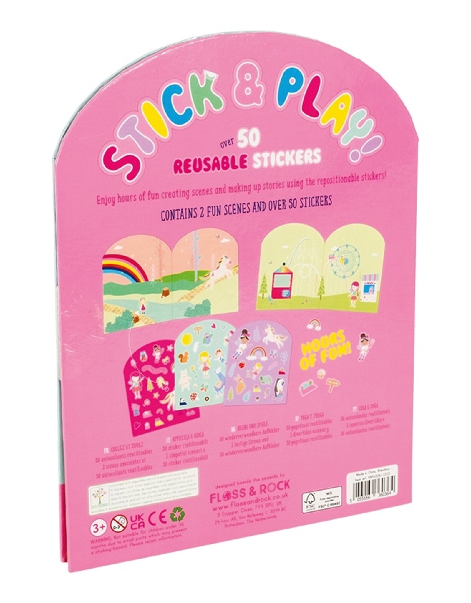Floss and Rock Rainbow Fairy Stick & Play