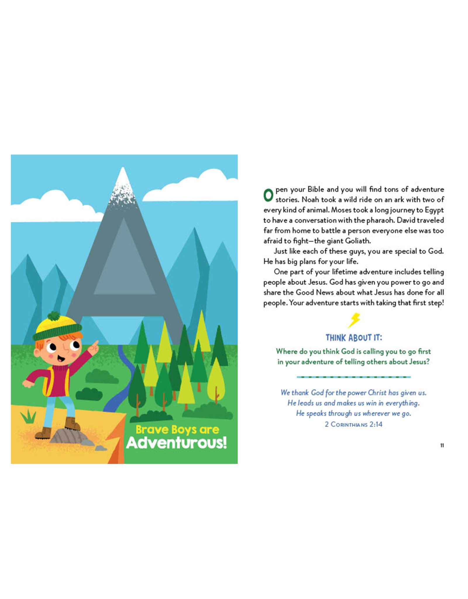 Barbour Publishing A to Z Devotions for Brave Boys