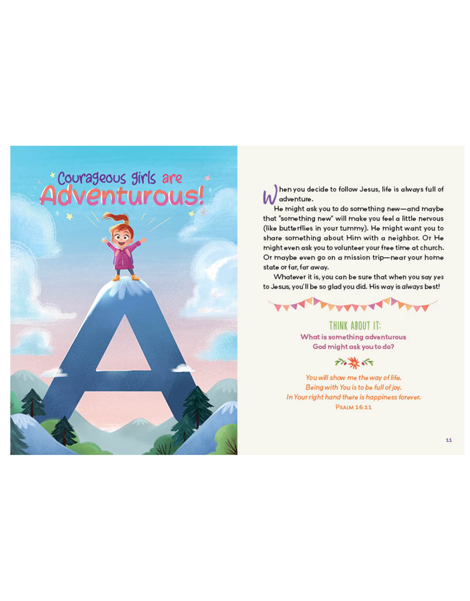 Barbour Publishing A to Z Devotions for Courageous Girls