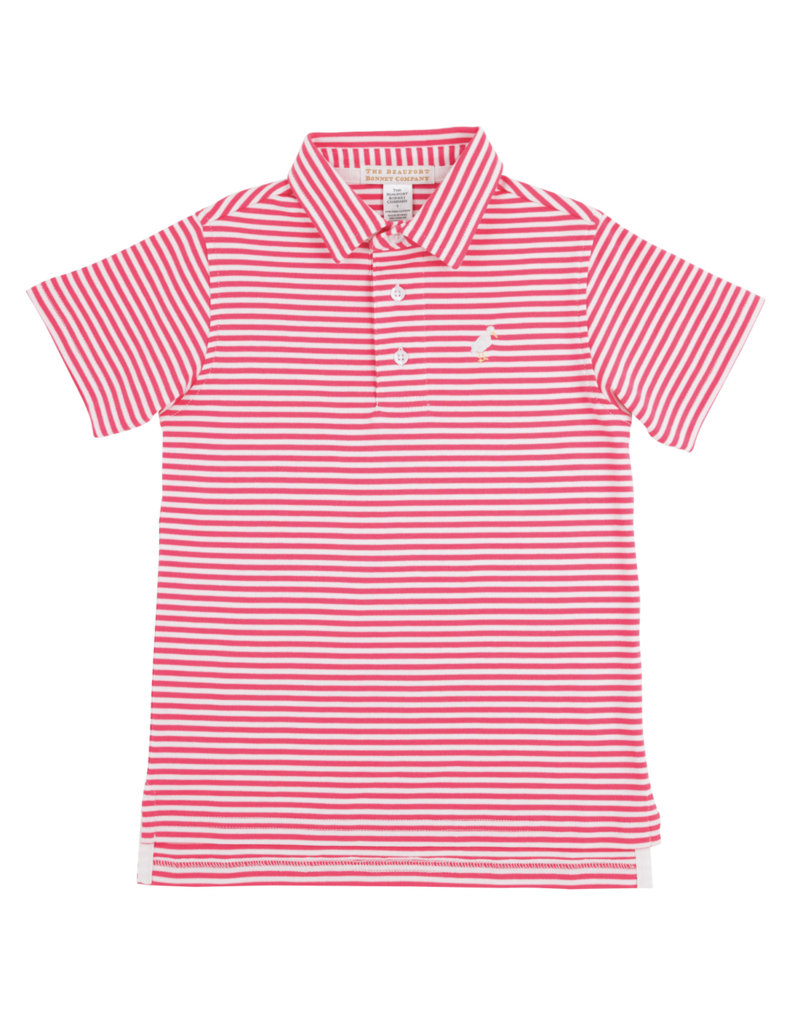 TBBC Prim Proper Polo Palm Springs Punch Stripe