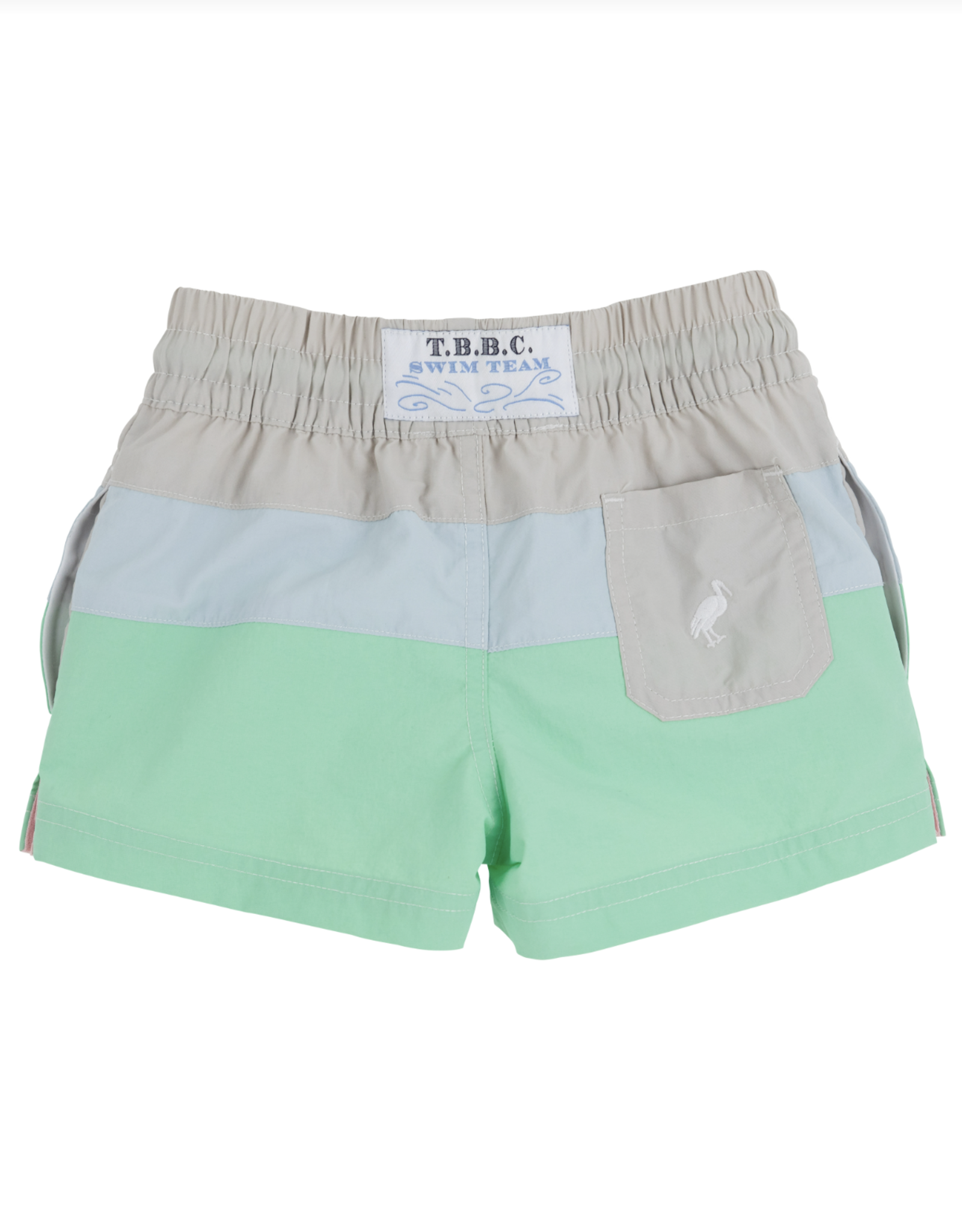 TBBC Country Club Colorblock Trunk Sandy Springs Stone/Buckhead Blue/Grace Bay Green