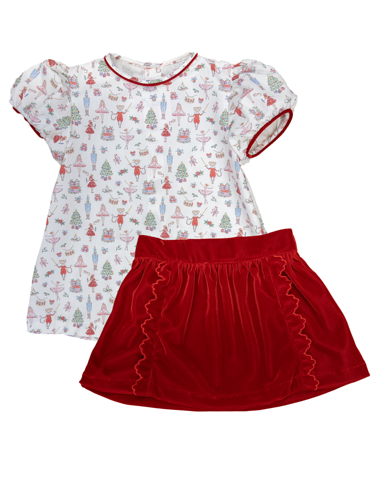 James and Lottie JL24 Kate Skirt Set Nutcracker
