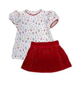 James and Lottie Kate Skirt Set Nutcracker