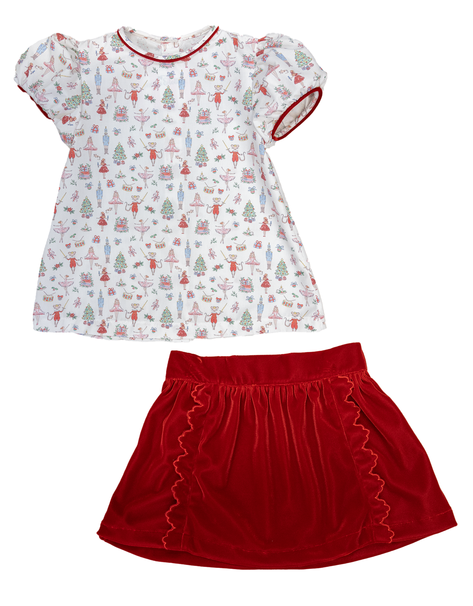 James and Lottie JL24 Kate Skirt Set Nutcracker