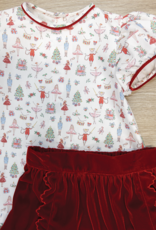 James and Lottie JL24 Kate Skirt Set Nutcracker