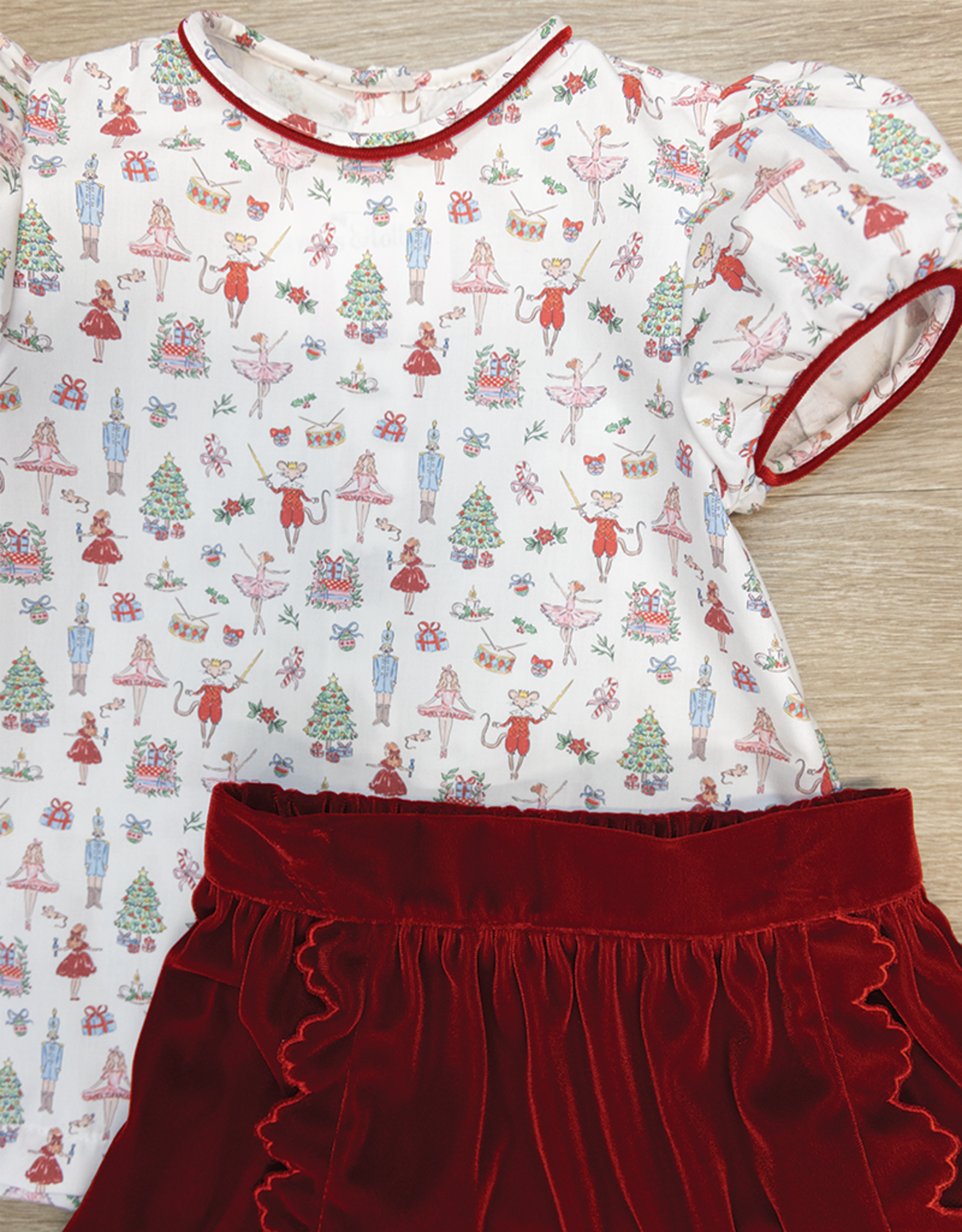 James and Lottie JL24 Kate Skirt Set Nutcracker