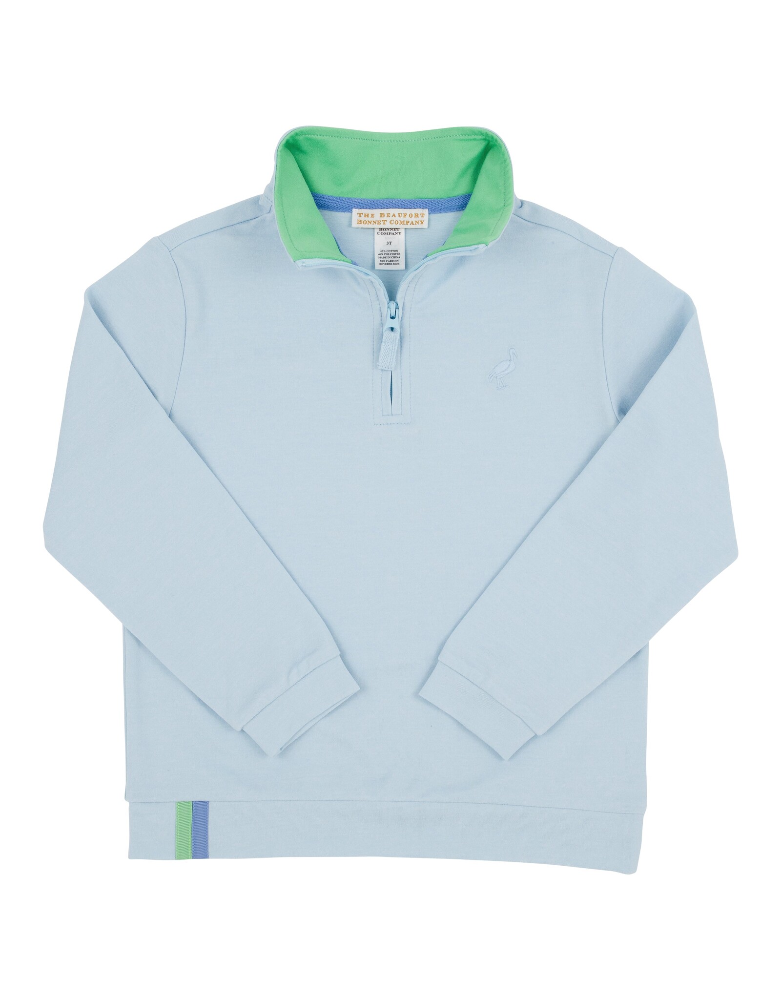 TBBC Prepletic Hayword Half Zip Buckhead Blue