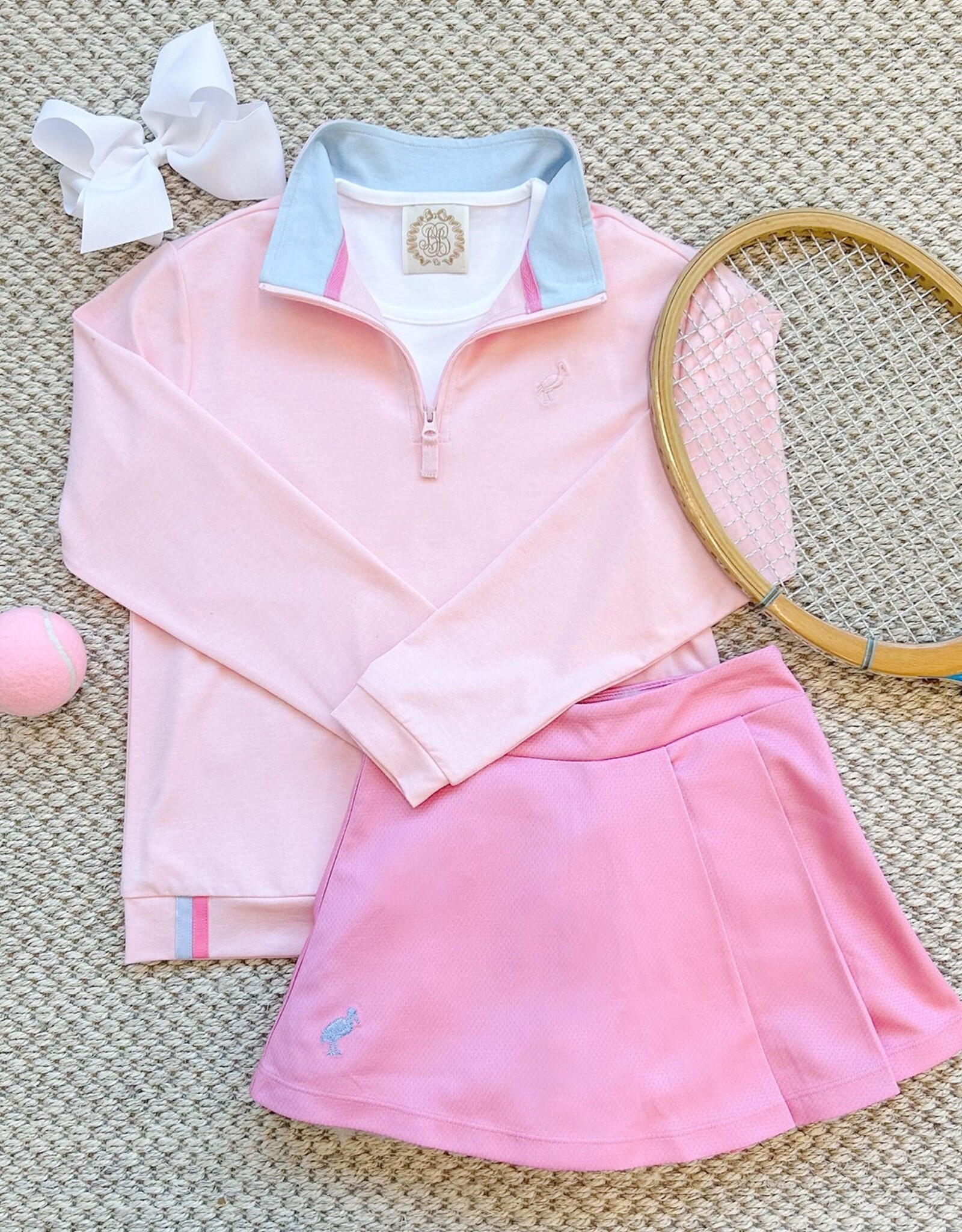 TBBC Prepletic Hayword Half Zip Palm Beach Pink