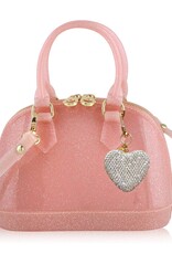 Carrying Kind Cate Purse Light Pink Sparkle Follow Your Heart