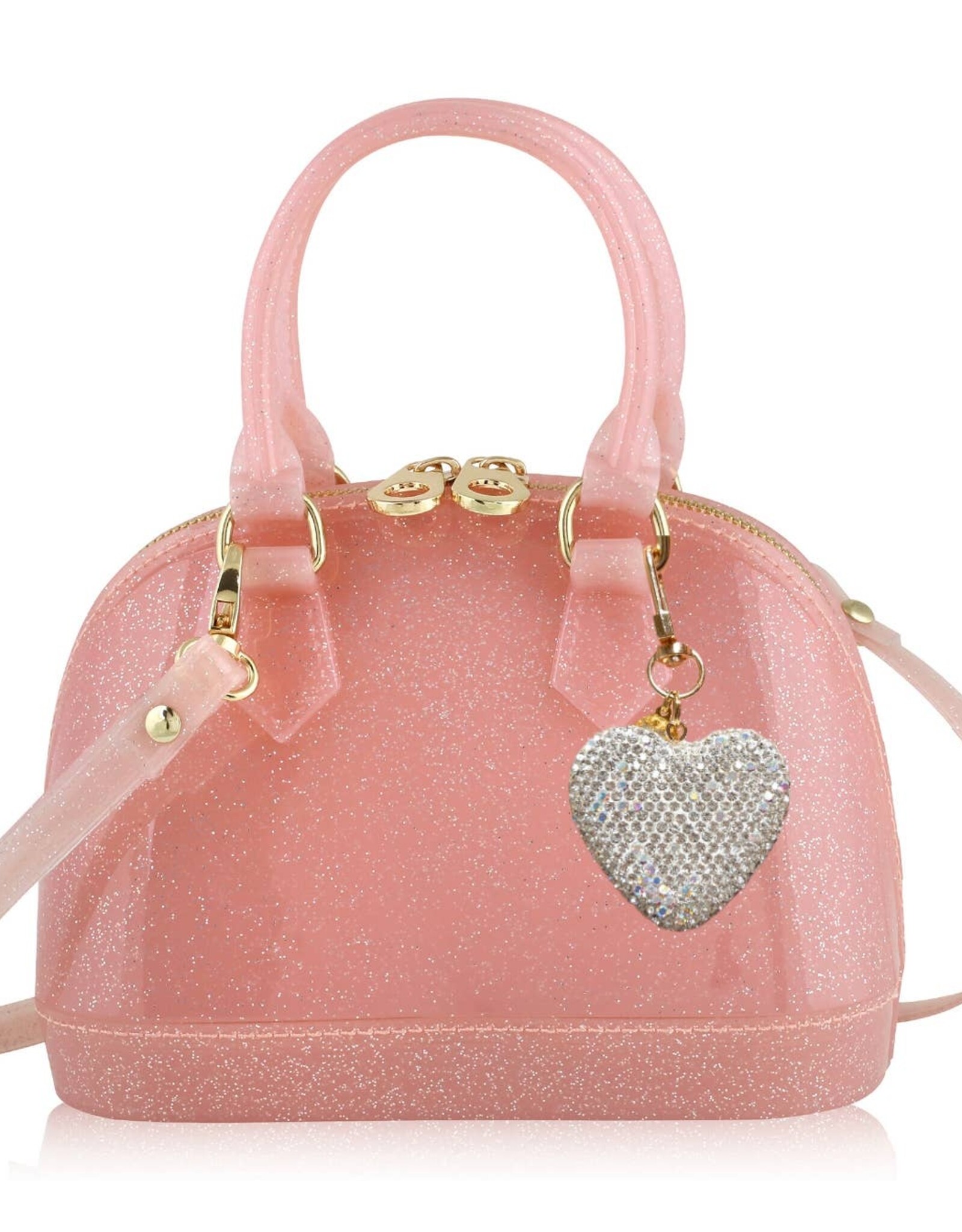 Carrying Kind Cate Purse Light Pink Sparkle Follow Your Heart