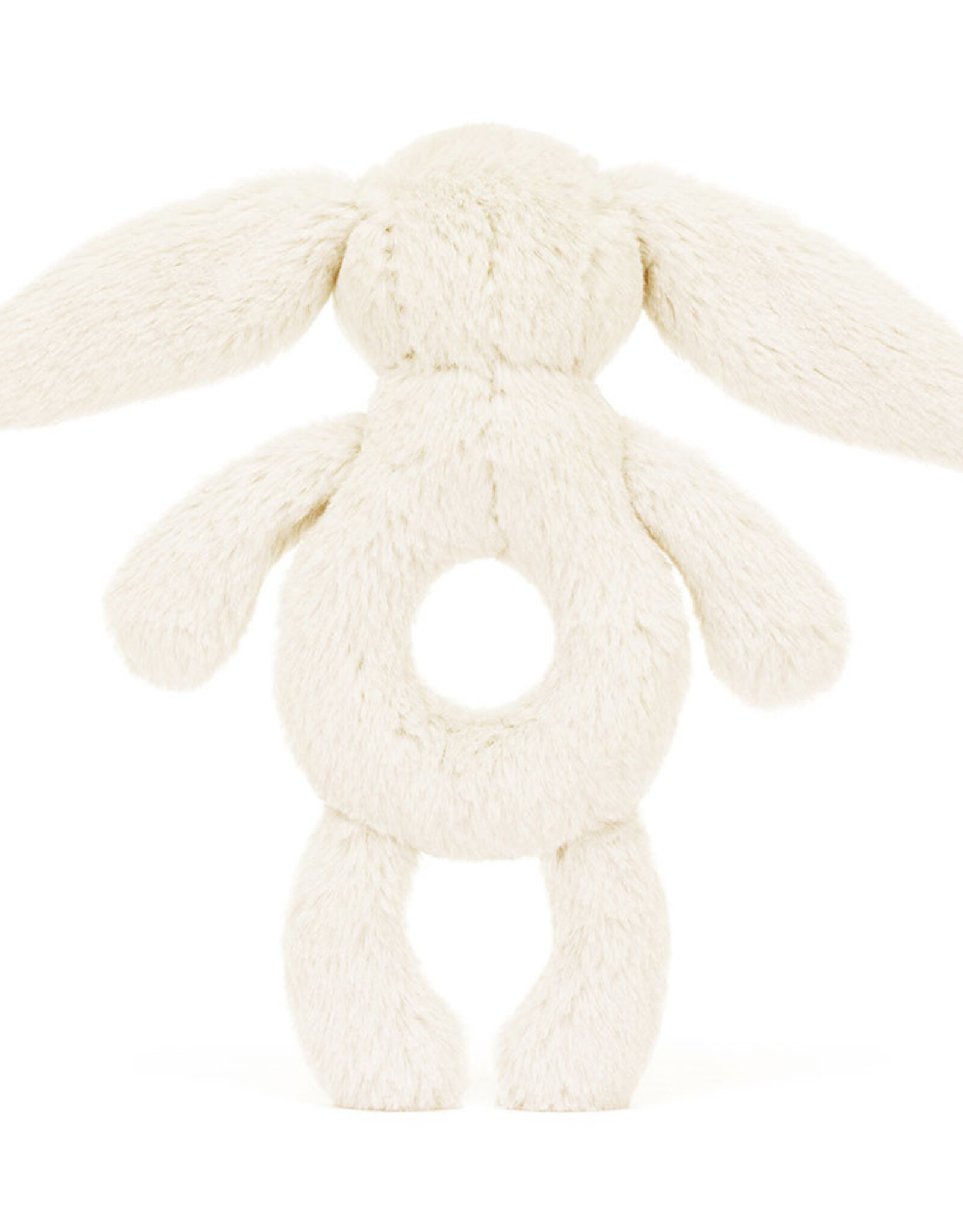 Jellycat Bashful Cream Bunny Ring Rattle