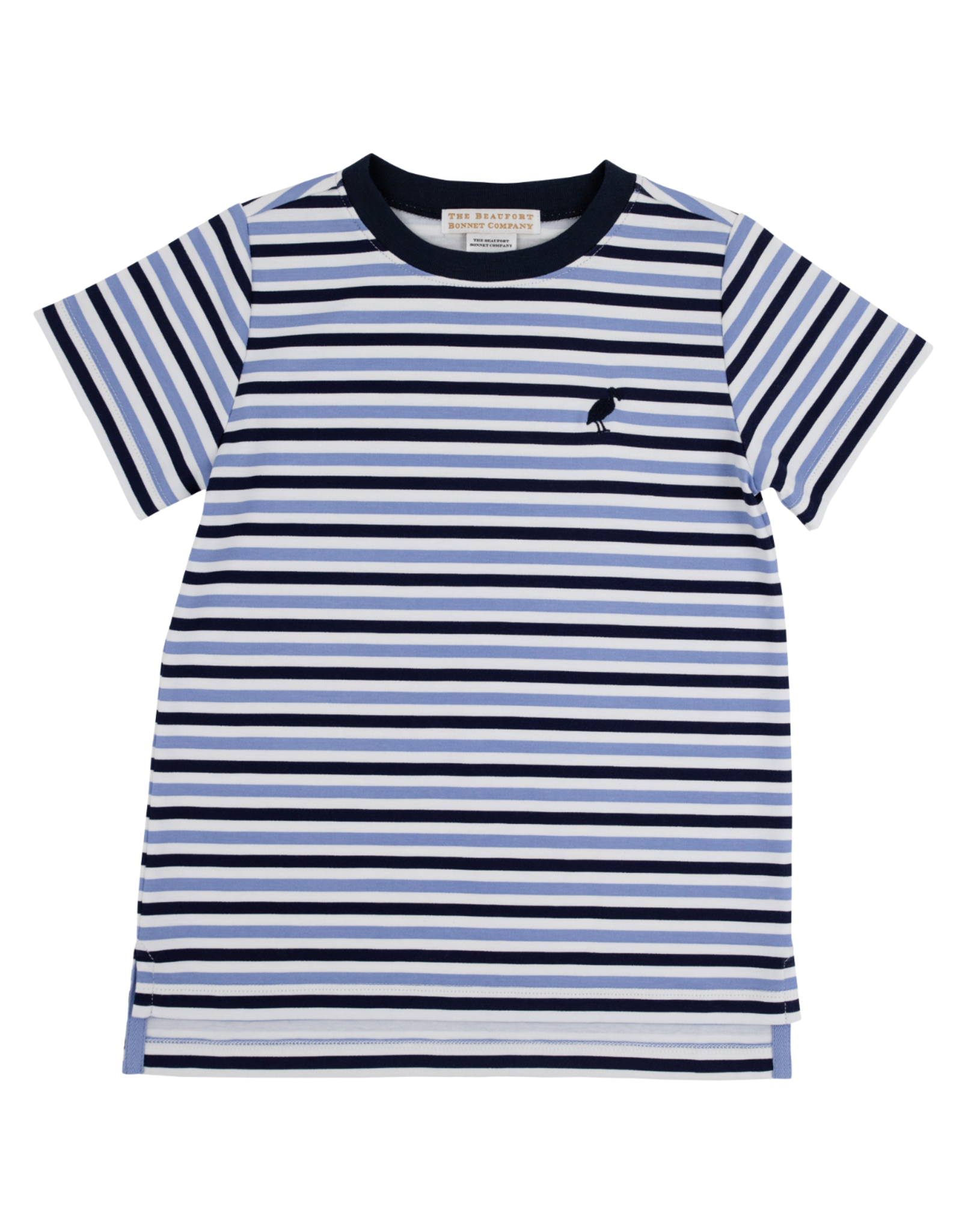 TBBC Carter Crewneck Kennedy Cruise Stripe Nantucket  Navy