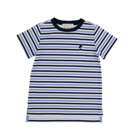 TBBC (Size 7) Carter Crewneck Kennedy Cruise Stripe Nantucket  Navy