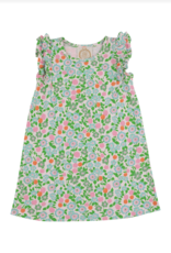 TBBC Ruehling Ruffle Dress Natchez and Nectarines