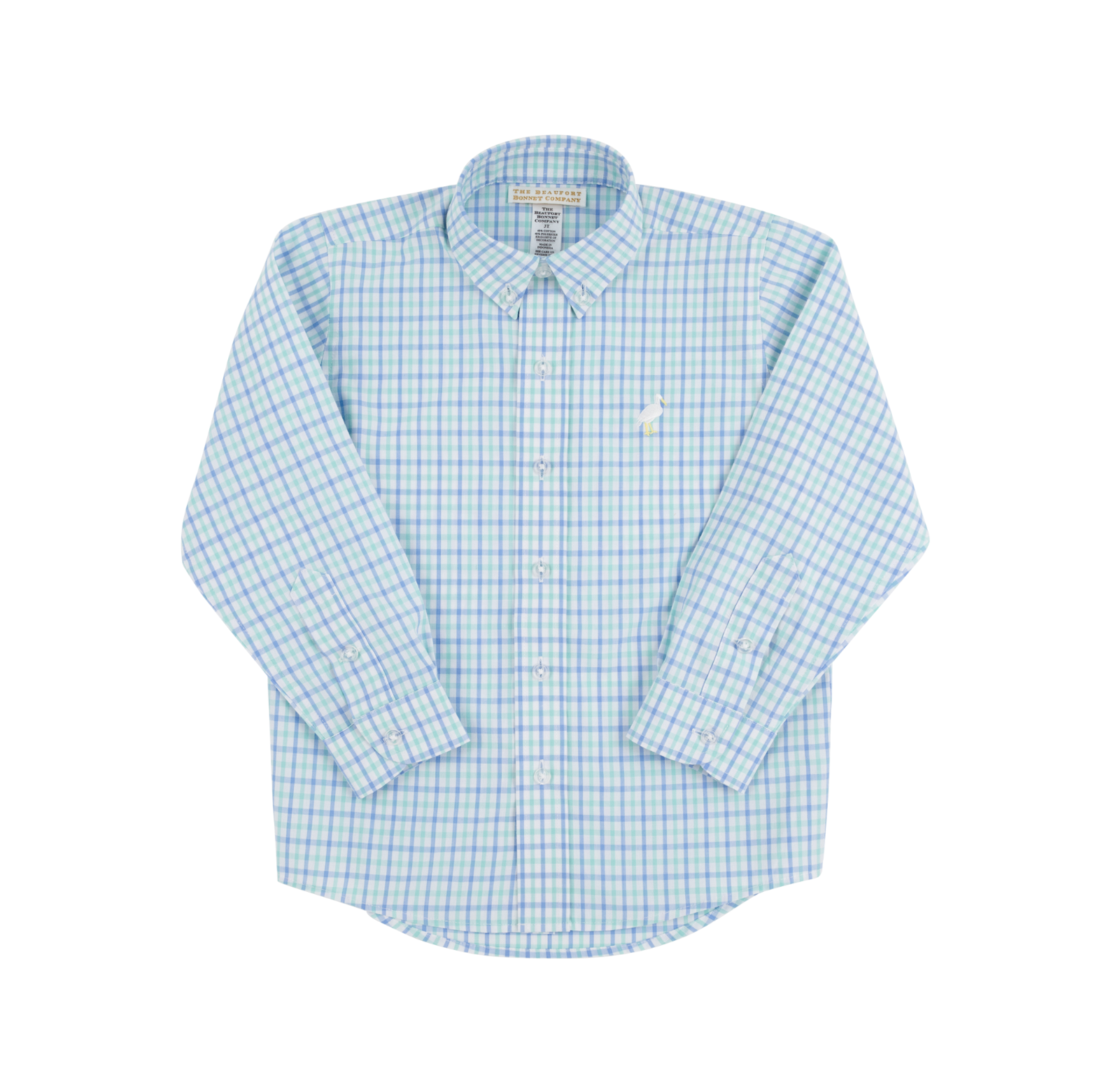 Bradford Bubble Worth Avenue White with Sunrise Blvd. Blue & Turks Teal Chandler Check