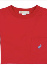 TBBC Carter Crewneck w/pocket Richmond Red/ Park City Stork