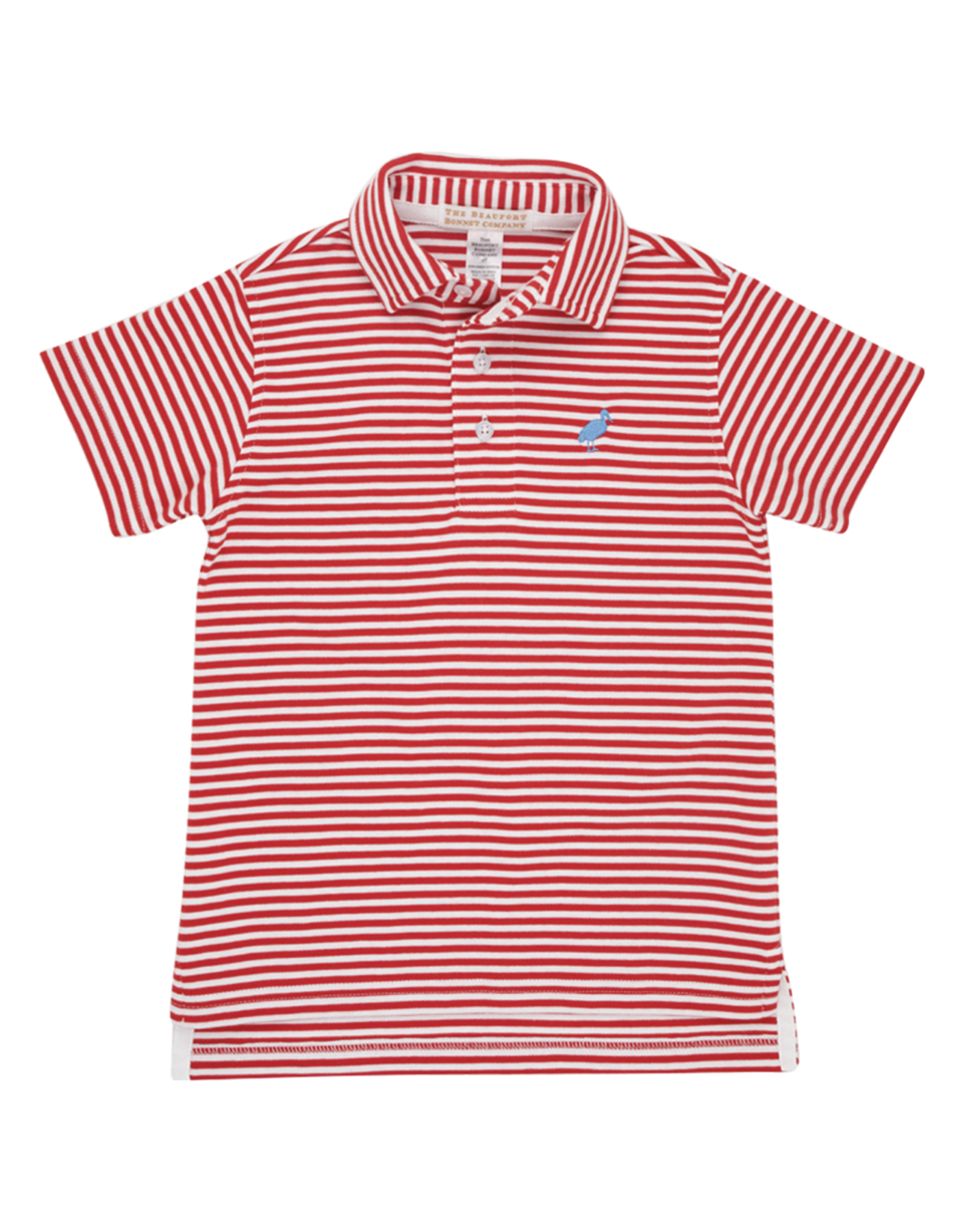 TBBC Prim Proper Polo Richmond Red/White