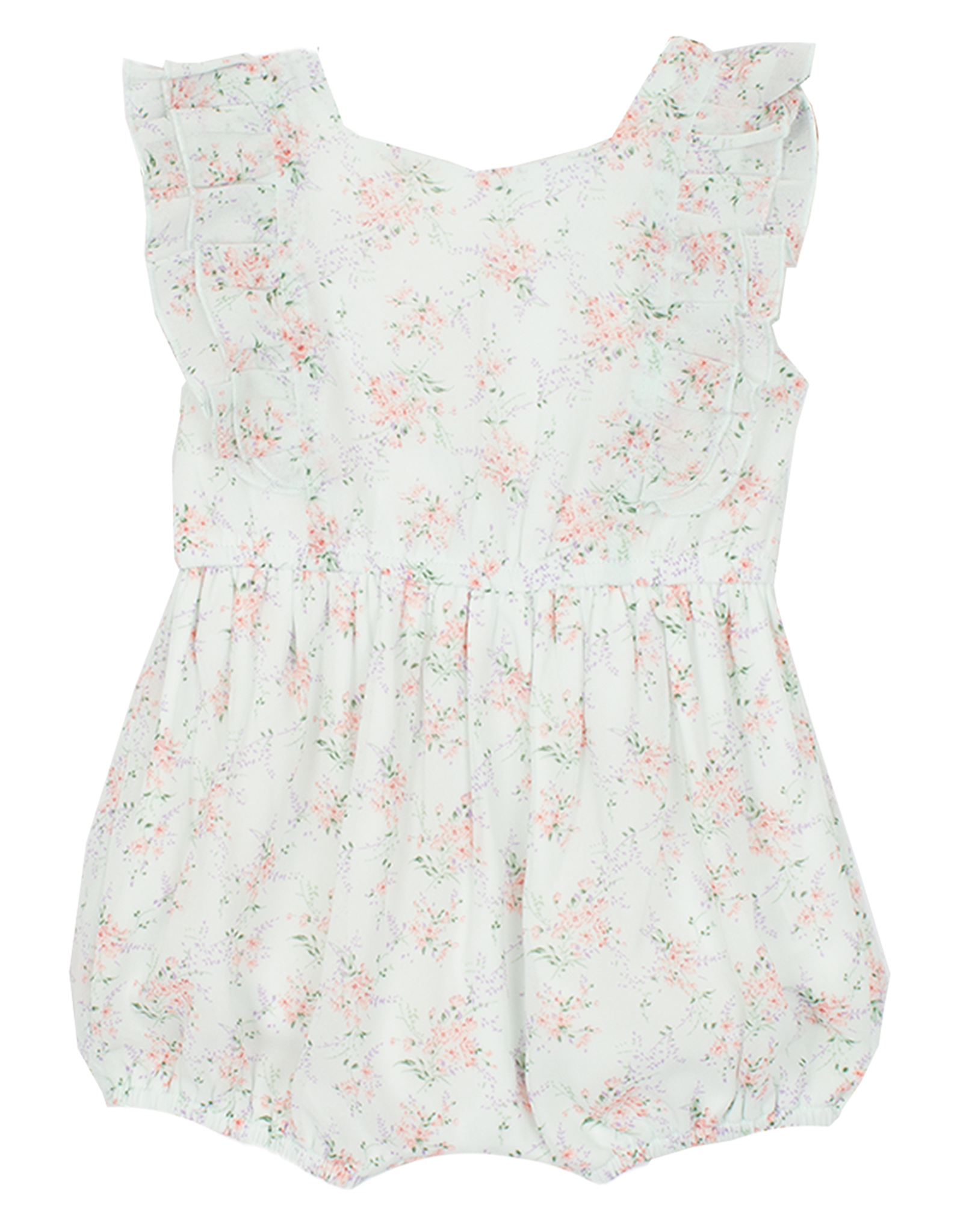 Isobella and Chloe 7294 Eden Romper Green Floral