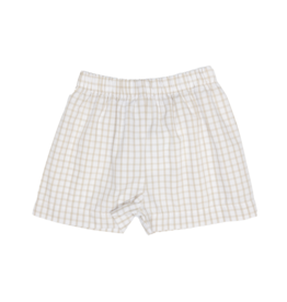 Banana Split Khaki Windowpane Short