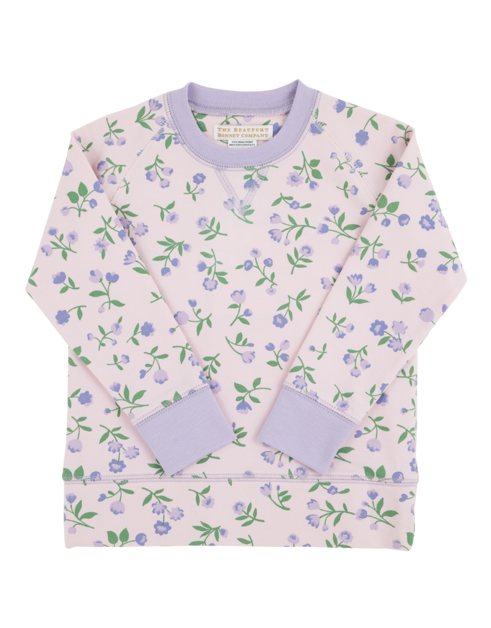 TBBC Cassidy Crewneck Tuxedo Park Tulips