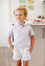 TBBC Prim Proper Polo Buckhead Blue/Palm Beach Pink Stripe
