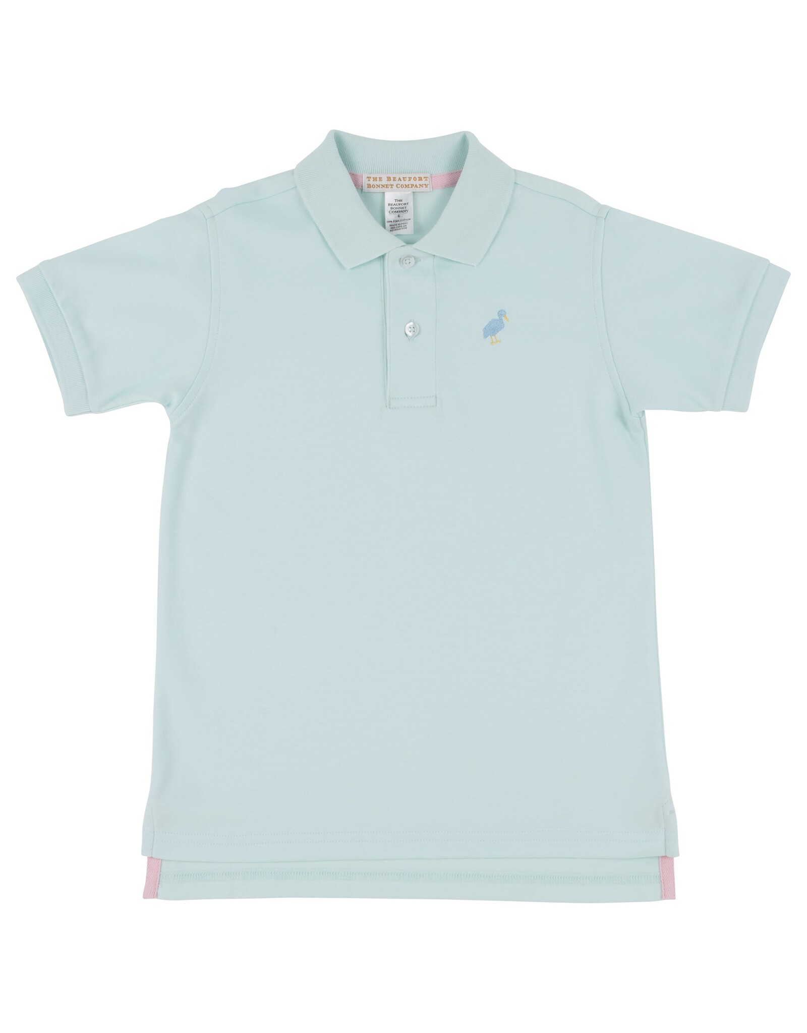 TBBC Prim Proper Polo Sea Island Seafoam/Blue