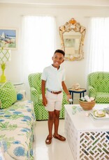 TBBC Prim Proper Polo Sea Island Seafoam/Blue