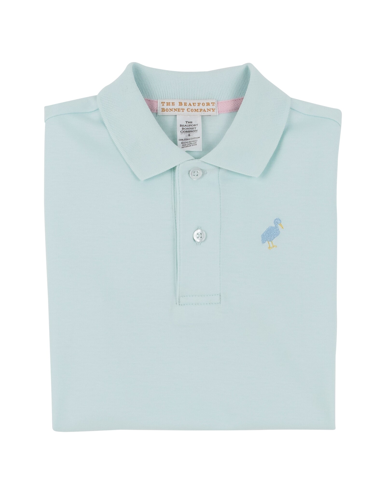 TBBC Prim Proper Polo Sea Island Seafoam/Blue