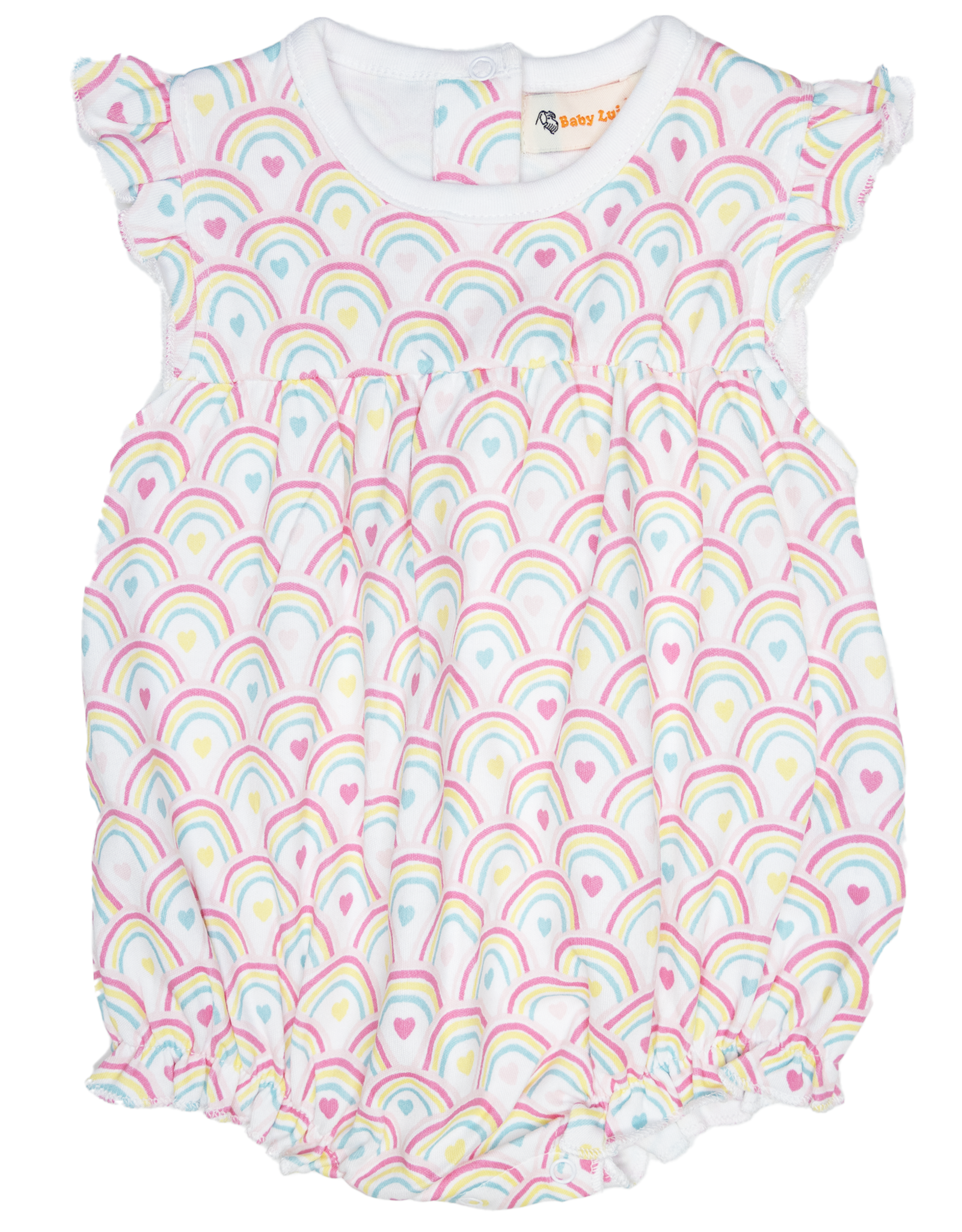 Luigi BL187 Rainbow Heart Print Bubble
